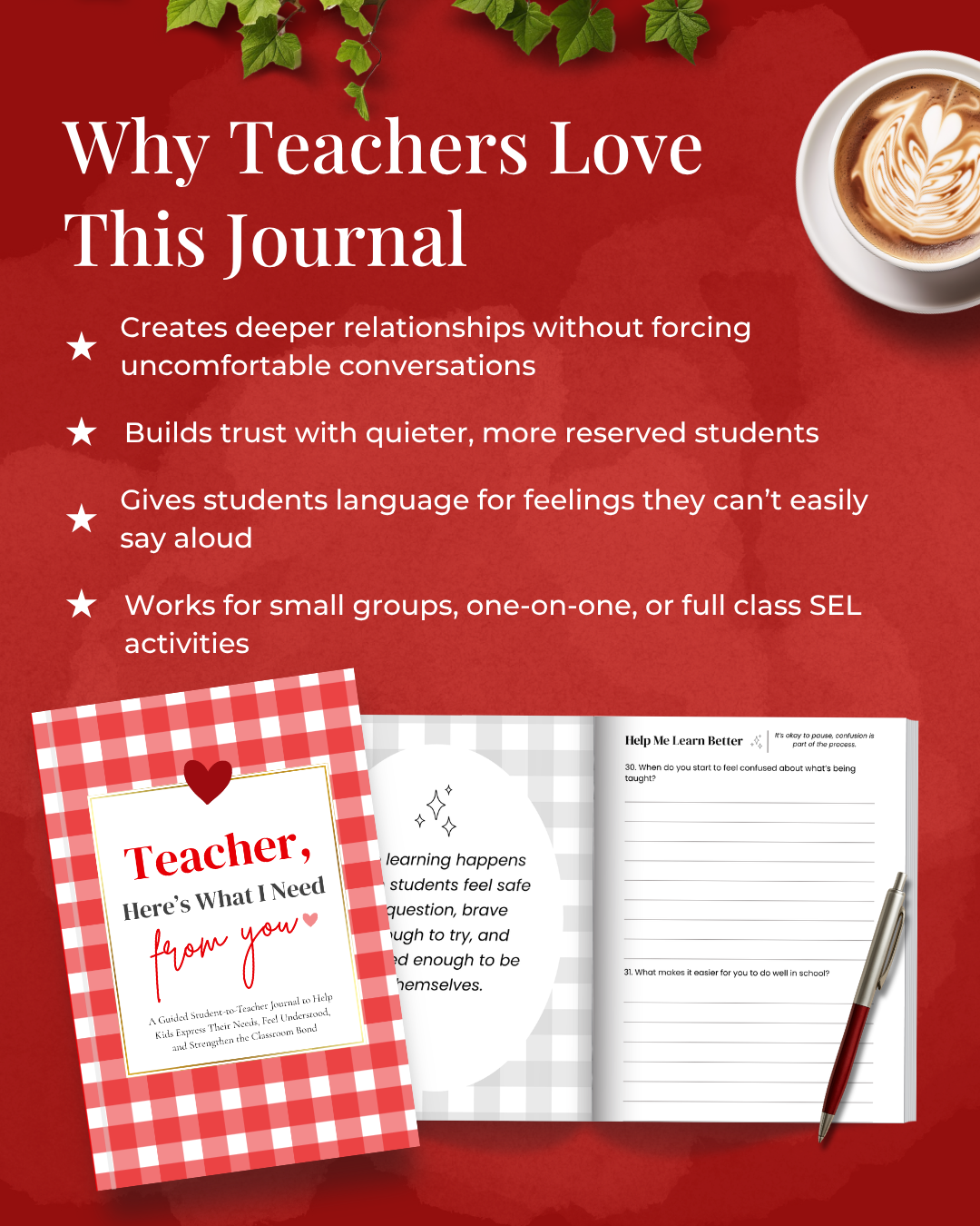 Teacher, Here's What I Need From You