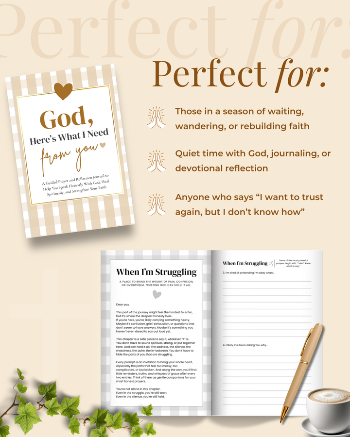 God, Here’s What I Need From You