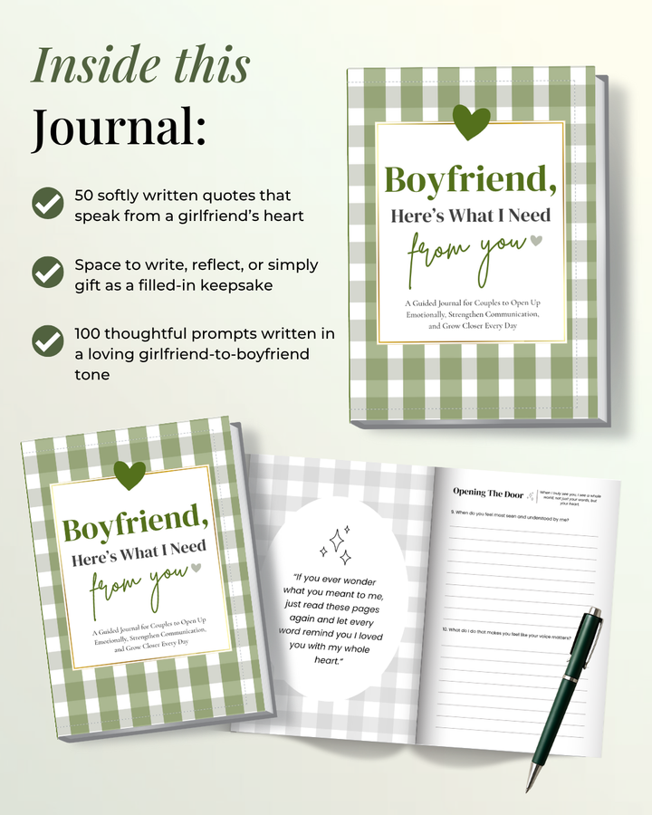 Boyfriend, Here’s What I Need From You