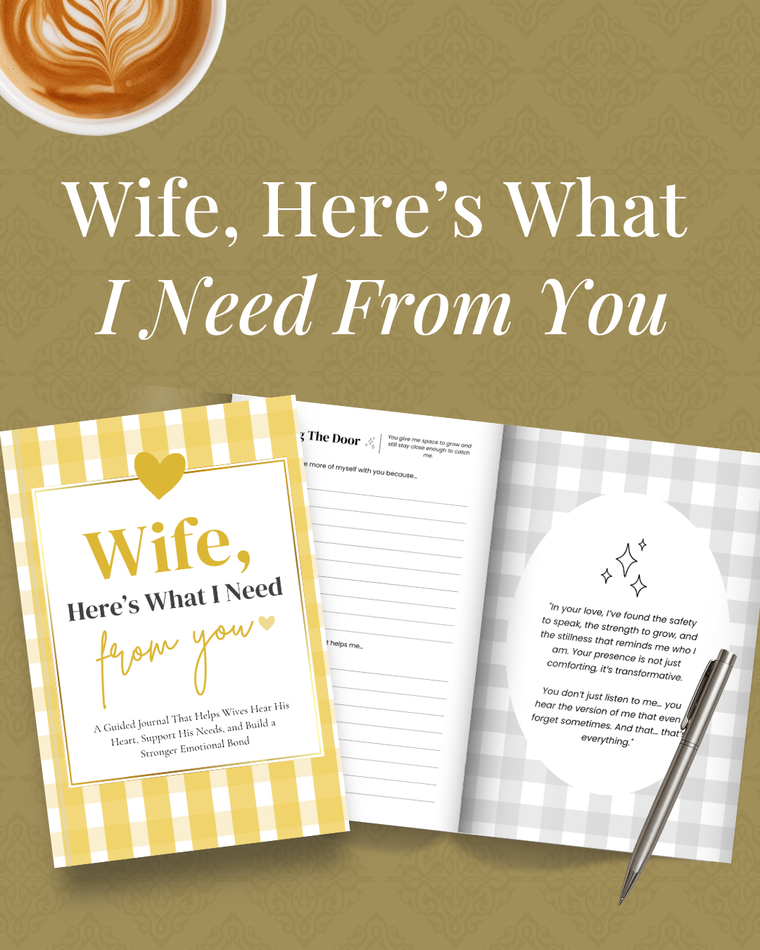 Wife, Here’s What I Need From You